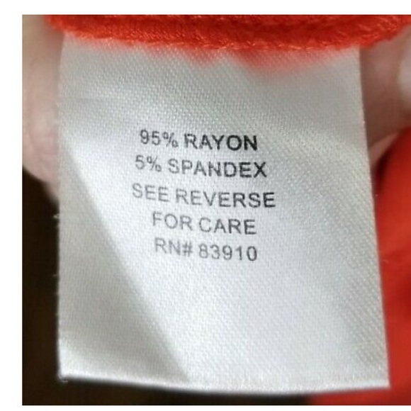 RXB Sleeveless Blouson Jersey T-Shirt Dress - Orange - Women's S - Picture 7 of 8